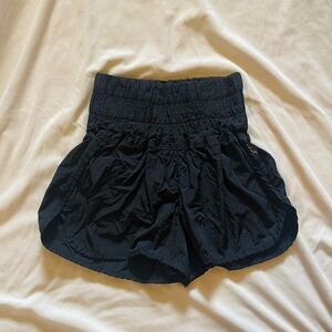 Free People Movement The Way Home Black Running Shorts XS